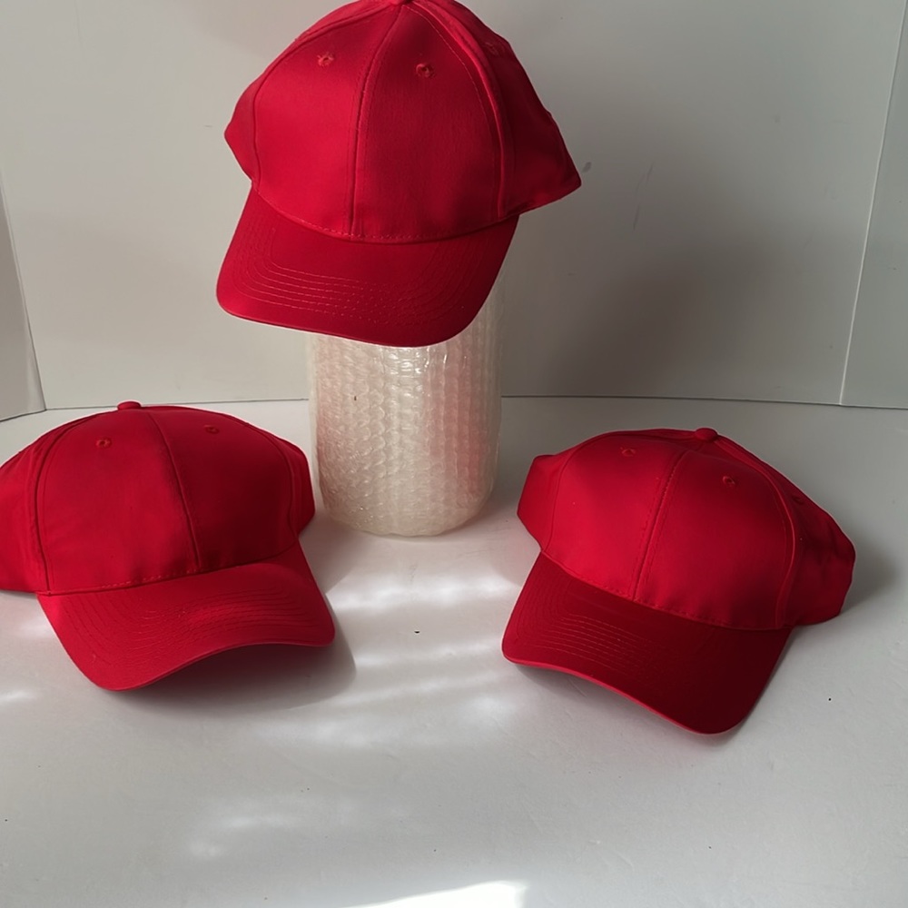 Cobra Caps  Hats Bundle of 3  Blank  Snap Back Craft project  NWOT